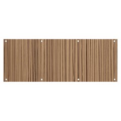 Background-wood Pattern Banner And Sign 8  X 3 