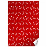 Christmas Pattern,love Red Canvas 20  x 30  19.62 x28.9  Canvas - 1