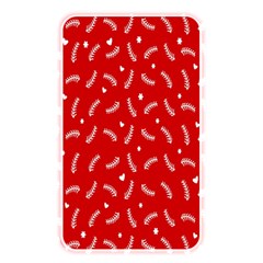 Christmas Pattern,love Red Memory Card Reader (rectangular) by nate14shop