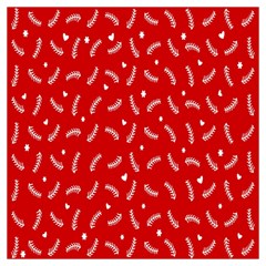 Christmas Pattern,love Red Lightweight Scarf  by nate14shop