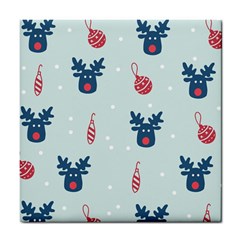 Christmas-jewelry Bell Tile Coaster by nate14shop