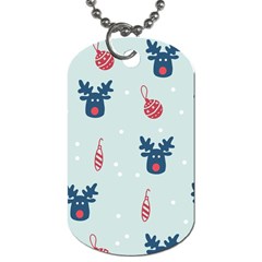 Christmas-jewelry Bell Dog Tag (one Side) by nate14shop