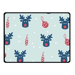 Christmas-jewelry Bell Fleece Blanket (small) by nate14shop