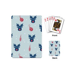 Christmas-jewelry Bell Playing Cards Single Design (mini) by nate14shop