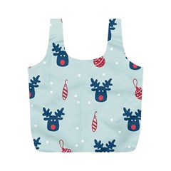 Christmas-jewelry Bell Full Print Recycle Bag (m) by nate14shop