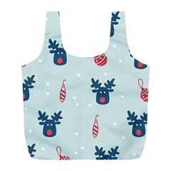 Christmas-jewelry Bell Full Print Recycle Bag (l) by nate14shop