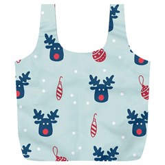 Christmas-jewelry Bell Full Print Recycle Bag (xxl) by nate14shop