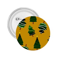 Christmas Tree,yellow 2 25  Buttons by nate14shop