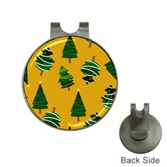 Christmas Tree,yellow Hat Clips With Golf Markers by nate14shop