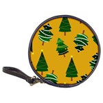 Christmas Tree,yellow Classic 20-CD Wallets Front