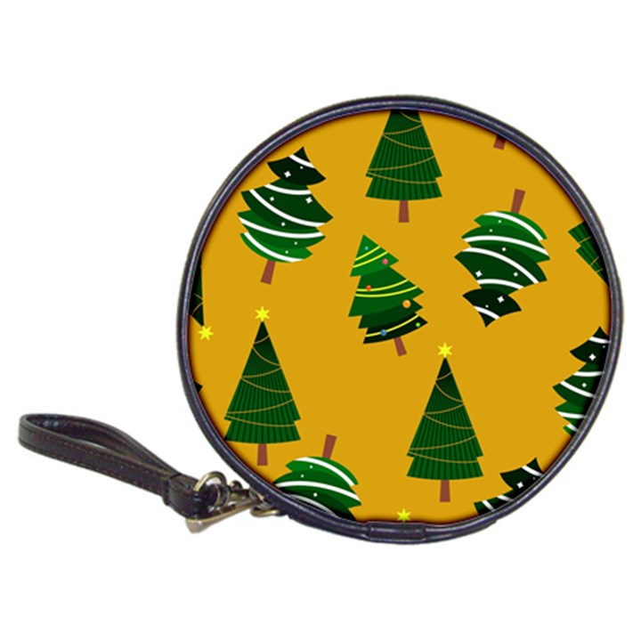 Christmas Tree,yellow Classic 20-CD Wallets