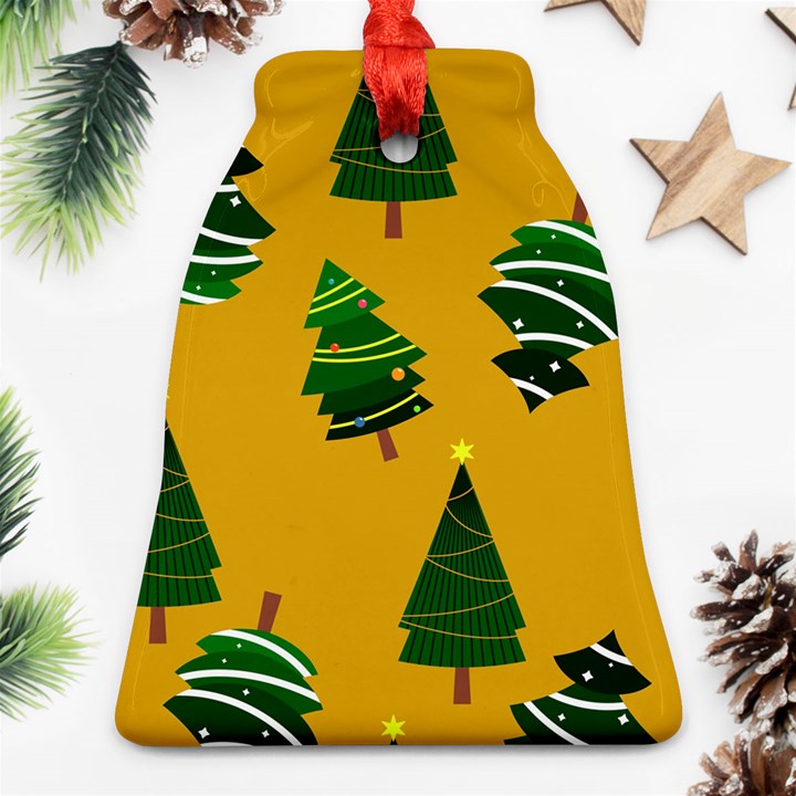 Christmas Tree,yellow Ornament (Bell)