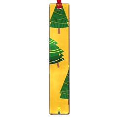 Christmas Tree,yellow Large Book Marks by nate14shop