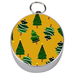 Christmas Tree,yellow Silver Compasses by nate14shop