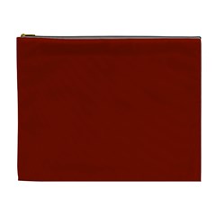 Christmas-maroon Cosmetic Bag (xl) by nate14shop