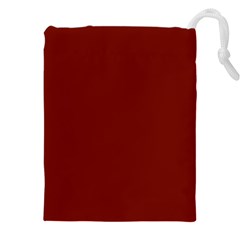 Christmas-maroon Drawstring Pouch (5xl)