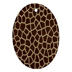 Giraffe Ornament (oval)