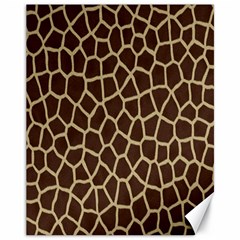 Giraffe Canvas 11  X 14  by nate14shop