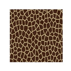 Giraffe Square Satin Scarf (30  X 30 ) by nate14shop