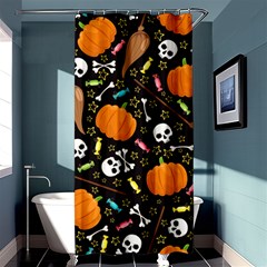 Halloween Pattern 3 Shower Curtain 36  X 72  (stall)  by designsbymallika