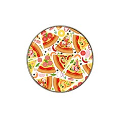 Pizza Love Hat Clip Ball Marker by designsbymallika