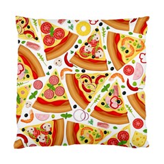 Pizza Love Standard Cushion Case (one Side) by designsbymallika