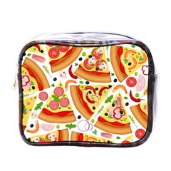 Pizza Love Mini Toiletries Bag (one Side) by designsbymallika