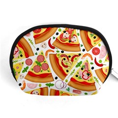 Pizza Love Accessory Pouch (medium) by designsbymallika