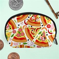 Pizza Love Accessory Pouch (large) by designsbymallika