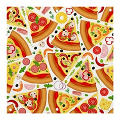 Pizza Love Banner And Sign 3  X 3  by designsbymallika