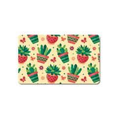 Cactus Love 5 Magnet (name Card) by designsbymallika