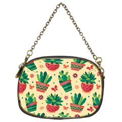 Cactus Love 5 Chain Purse (two Sides) by designsbymallika