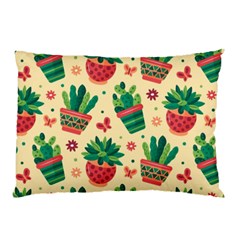 Cactus Love 5 Pillow Case (two Sides) by designsbymallika