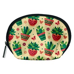 Cactus Love 5 Accessory Pouch (medium) by designsbymallika