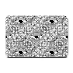 Eye Pattern Small Doormat  by designsbymallika