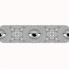 Eye Pattern Large Bar Mats by designsbymallika