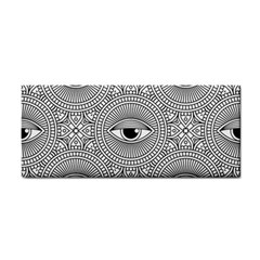 Eye Pattern Hand Towel by designsbymallika