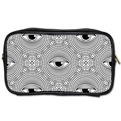 Eye Pattern Toiletries Bag (two Sides) by designsbymallika