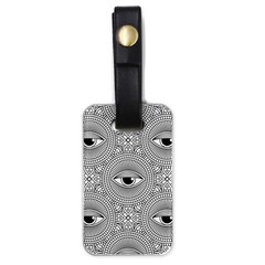 Eye Pattern Luggage Tag (one Side) by designsbymallika