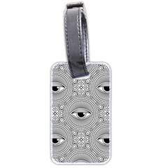 Eye Pattern Luggage Tag (two Sides) by designsbymallika