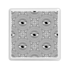 Eye Pattern Memory Card Reader (square) by designsbymallika