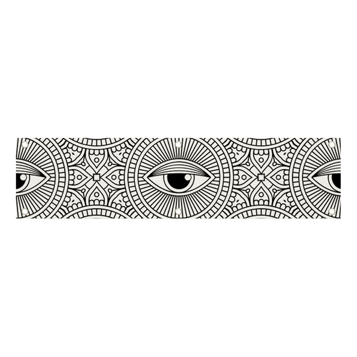 Eye Pattern Banner and Sign 4  x 1 