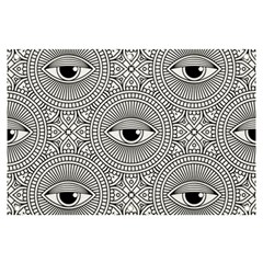 Eye Pattern Banner And Sign 6  X 4  by designsbymallika