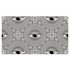 Eye Pattern Banner And Sign 7  X 4  by designsbymallika