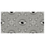 Eye Pattern Banner and Sign 8  x 4  Front