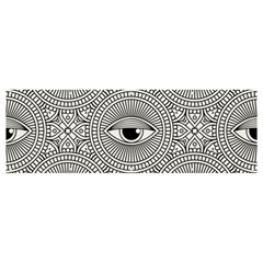 Eye Pattern Banner And Sign 12  X 4  by designsbymallika