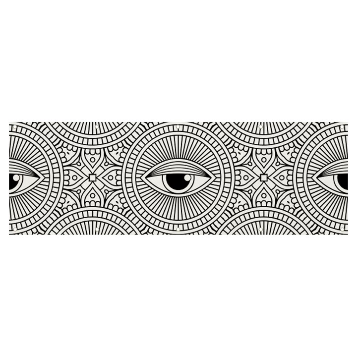 Eye Pattern Banner and Sign 12  x 4 