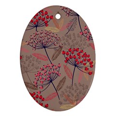 Cherry Love Ornament (oval)