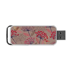 Cherry Love Portable Usb Flash (one Side) by designsbymallika