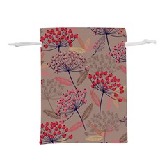 Cherry Love Lightweight Drawstring Pouch (l) by designsbymallika